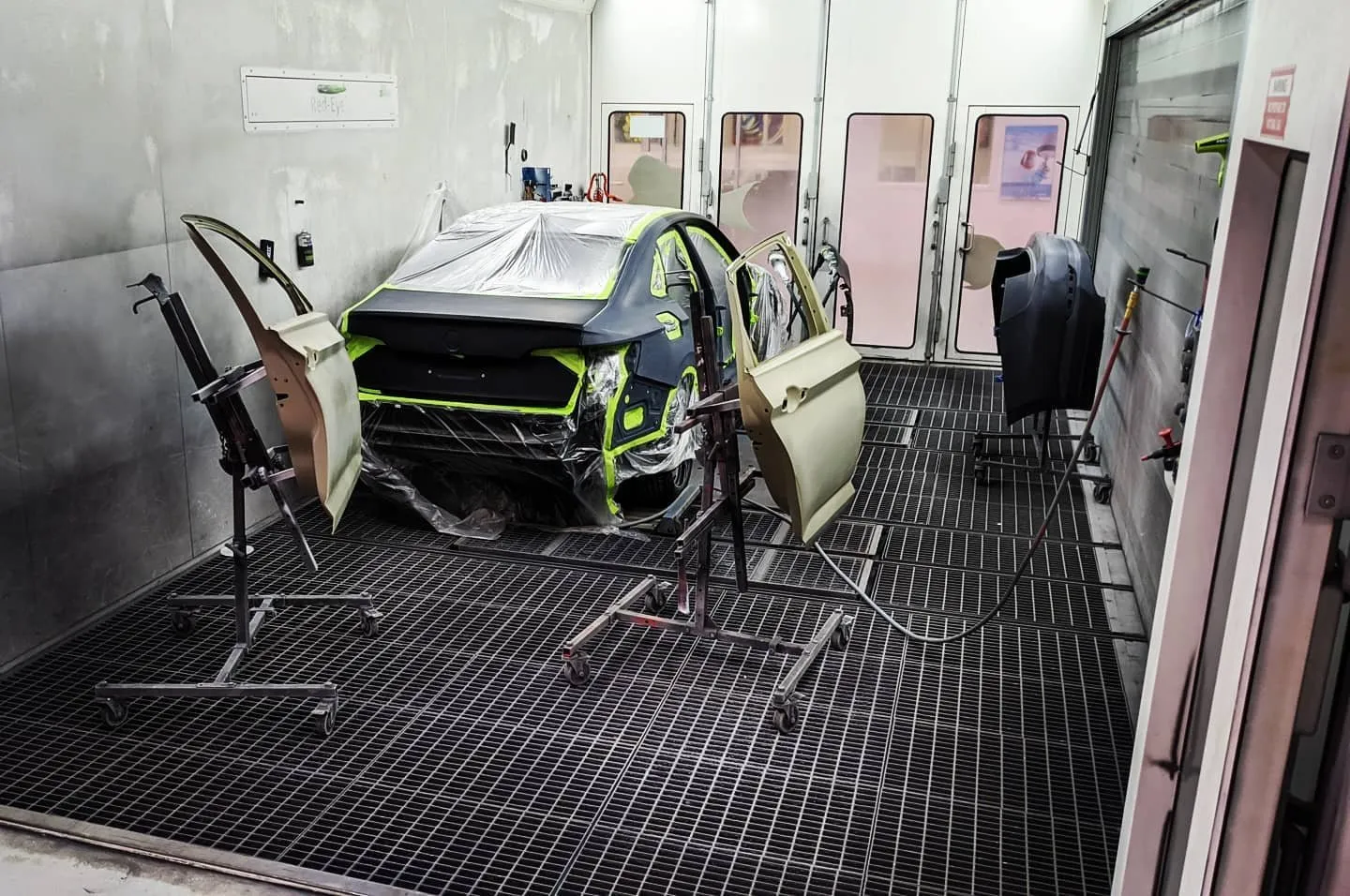 Refinishing at L&L Auto Works