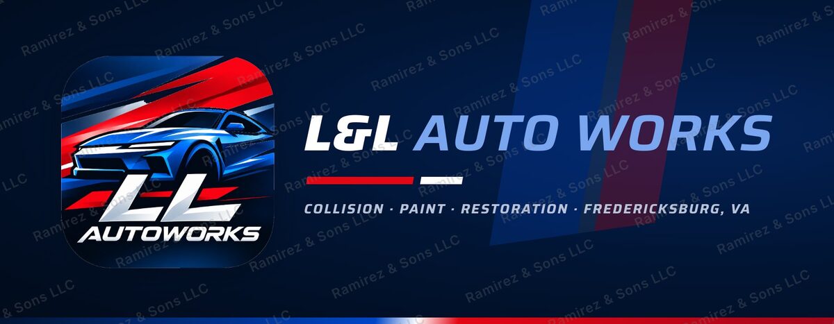 Logo with name, on dark, Horizontal lockup