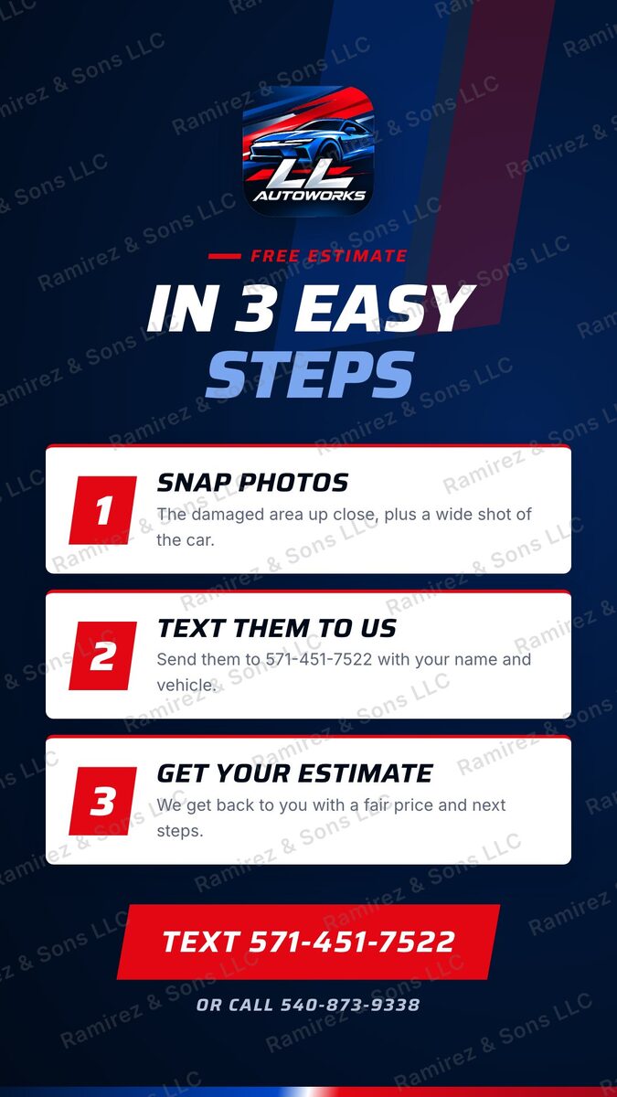 Story, free estimate in 3 steps, 1080 × 1920